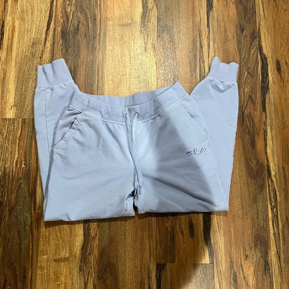 Fila Pants - Fila Purple Lilac Purple Jogger Pants Size L EUC